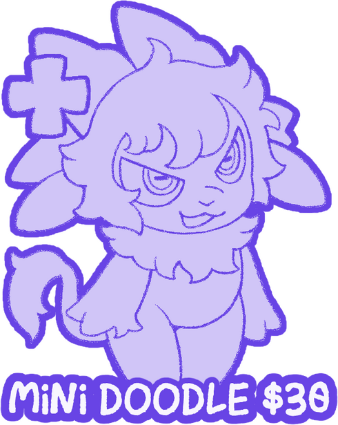 Simple Mini Doodle ✦ $30